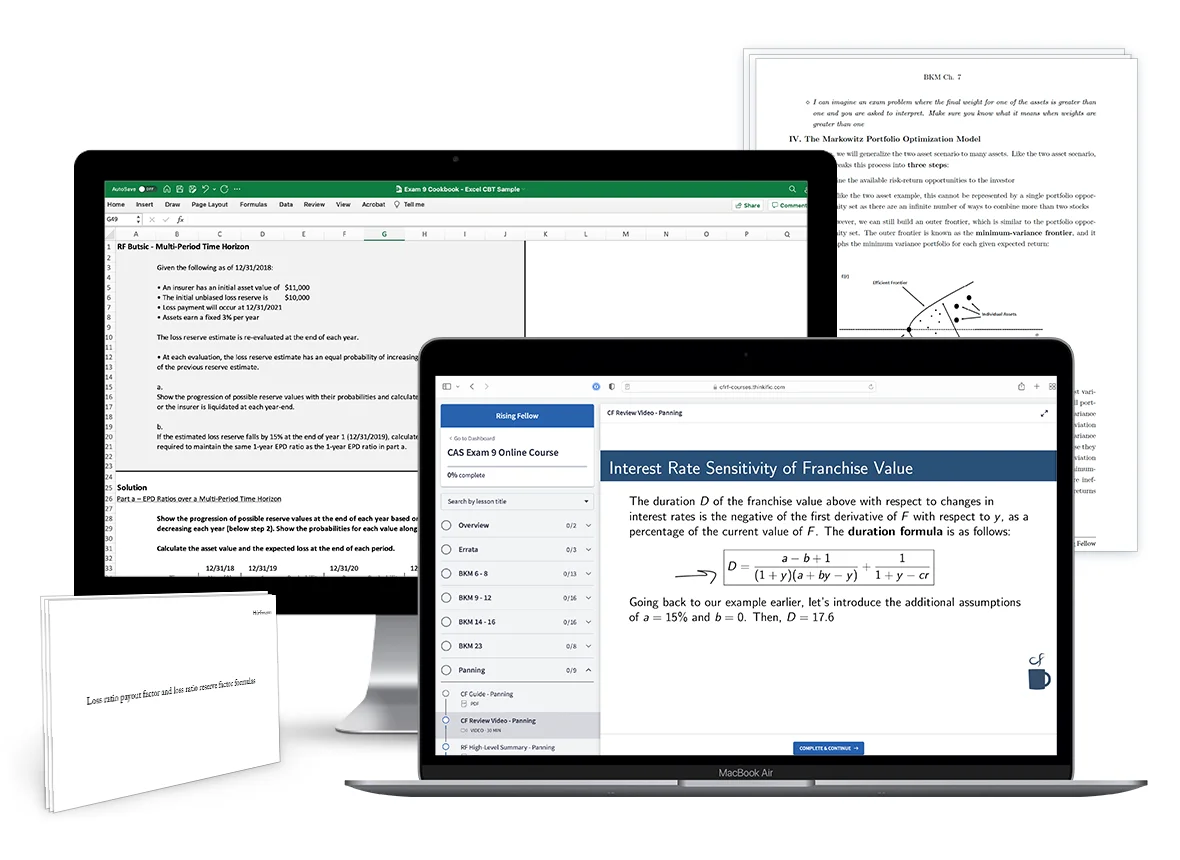 CAS Exam 9 | Study Materials & Past Exam Review | Rising Fellow